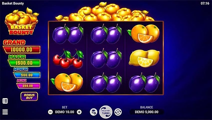 basket bounty — Hero-Banner auf Slotuna Casino